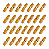 50Pcs 1-Hole Wood Buttons BUTT-UN0001-27B-1