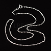 Brass Cable Chain Necklace SW028-S-4