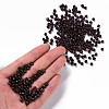 Baking Paint Glass Seed Beads SEED-US0003-4mm-K18-4