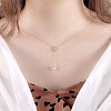 925 Sterling Silver Pendant Necklaces NJEW-AA00090-05G-5