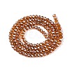 Electroplate Glass Beads Strands EGLA-A044-T2mm-A04-3