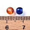 Baking Paint Transparent Glass Beads DGLA-Q022-4mm-M-4