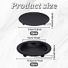 4Pcs 2 Styles Iron Candle Holder AJEW-FG0003-38-2