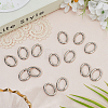 20Pcs Zinc Alloy Spring Gate Rings FIND-SP0004-30P-3