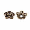 Tibetan Style Alloy Bead Caps LS-K0P34071-3