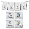 4Pcs 4 Styles Microfiber Cleaning Cloth AJEW-WH0645-005-1