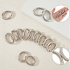 20Pcs Zinc Alloy Spring Gate Rings FIND-SP0004-30P-5