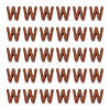 Opaque Acrylic European Beads LS-OACR-TAC0019-006W-2