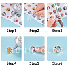 SUNNYCLUE DIY Earring Making DIY-SC0005-62-8mm-4