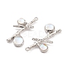 Resin Pendants PALLOY-K003-22P-01-3