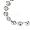 304 Stainless Steel Round Link Bracelets for Women BJEW-A007-01P-2