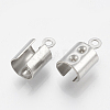 201 Stainless Steel Folding Crimp Ends X-STAS-T031-12-2