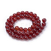 Natural Carnelian Beads Strands LS-G-S259-32-10mm-2