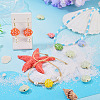 5Pcs Handmade Porcelain Beads PORC-TADJ0001-05F-5