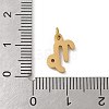 304 Stainless Steel Charms STAS-R001-04G-10-3