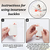 Mini Plastic 6-Hole Punch AJEW-WH0083-64A-6