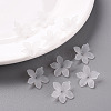 Frosted Acrylic Bead Caps LS-X-MACR-S371-05A-701-6