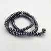 Electroplate Non-magnetic Synthetic Hematite Beads Strands G-J208C-M-2