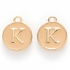 Golden Plated Alloy Enamel Charms LS-ENAM-S118-06K-1