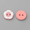 2-Hole Acrylic Buttons BUTT-S020-34-2