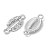 Alloy Connector Charms with Crystal Rhinestone FIND-YW0003-55-2