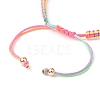 Adjustable Braided Nylon Thread Link Bracelet Making AJEW-JB01159-5
