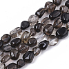 Natural Smoky Quartz Beads Strands X-G-S363-040-1