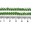 Electroplate Transparent Glass Beads Strands LS-EGLA-A035-T4mm-A11-4
