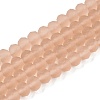 Transparent Glass Beads Strands EGLA-A044-T6mm-MD20-1