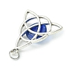 Alloy Triquetra Pendants PALLOY-JF02399-2