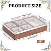 Mini Rectangle Wood Jewelry Presentation Box CON-WH0095-44A-2