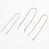 Brass Stud Earring Findings KK-F070-16-FF-1