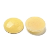 Natural Yellow Jade Cabochons G-C115-02B-31-2