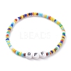Glass Seed Beads Stretch Bracelets Sets BJEW-JB06120-5