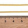 1.5MM Brass Wheat Chain Necklaces for Women KK-CBA4FD4-08G-6