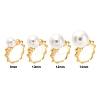 Brass Cuff Finger Ring Settings KK-L219-15C-G-4