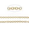 3.28 Feet Ion Plating(IP) 304 Stainless Steel Rolo Chains X-CHS-L014-06G-2
