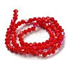 Opaque Solid Color Imitation Jade Glass Beads Strands EGLA-A039-P4mm-L02-2