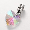 Large Hole Alloy European Dangle Charms PALLOY-JF00041-02-2