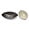Faceted Horse Eye Glass Pointed Back Rhinestone Cabochons RGLA-A011-17x32mm-SM-3
