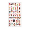 Epoxy Resin 3D Puffy Self Adhesive Stickers DIY-G122-02C-2