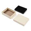 Cardboard Paper Jewelry Storage Boxes with Sponge CON-P023-01D-02-2