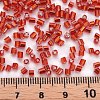 8/0 Glass Bugle Beads SEED-S032-07A-25-4