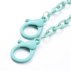 Personalized ABS Plastic Cable Chain Necklaces NJEW-JN02849-03-2
