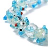 Handmade Lampwork Beads Strands LAMP-I022-06-3