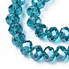 Electroplate Glass Beads Strands EGLA-A034-T2mm-A33-2
