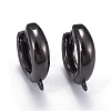 Brass Hoop Earrings EJEW-K083-33B-1