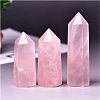 Tower Natural Rose Quartz Healing Stone Wands PW-WG74147-02-2