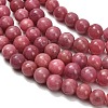 Natural Rhodonite Beads Strands G-F820-K06-4mm-4