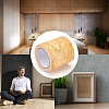 Non-woven Fabrics Imitation Wood Grain Adhesive Tape DIY-GF0005-15C-6